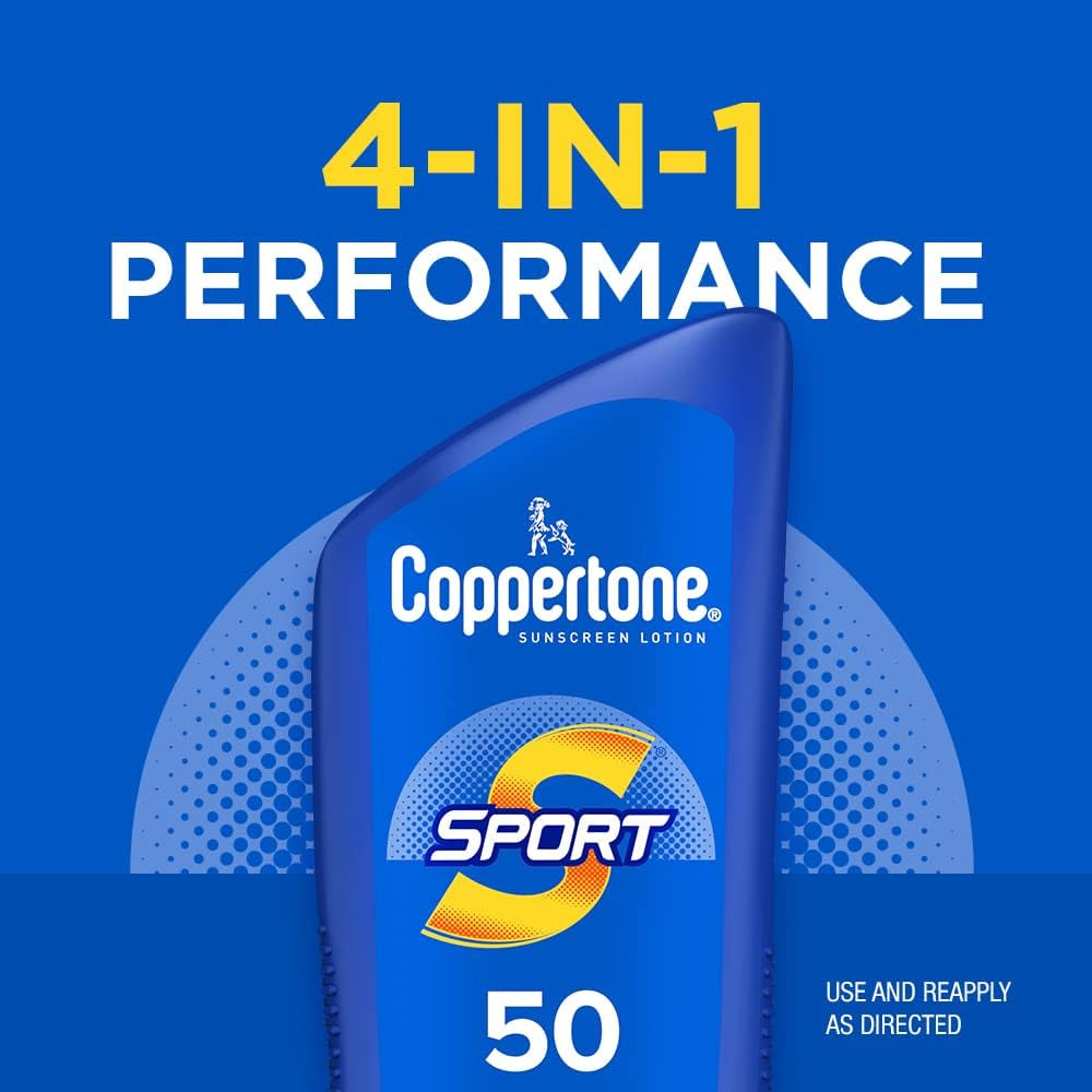 Sport Sunscreen Lotion SPF 50, 8Oz