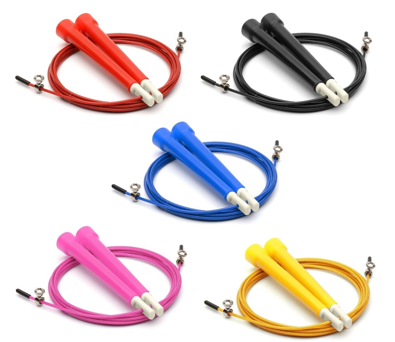 Adjustable Sports Skipping Rope Adult Boxing Fitness Cardio Speed Jump Exercise