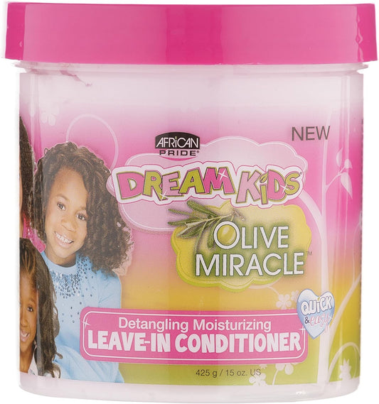 Dream Kids Olive Miracle Detangling Moisturizing Leave-In Conditioner, 425 Gram