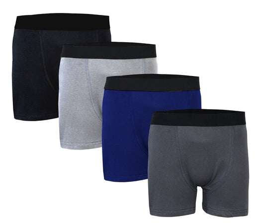 Premium 100% Egyptian Cotton Mens Boxer Shorts Underwear Trunks Multi Pack