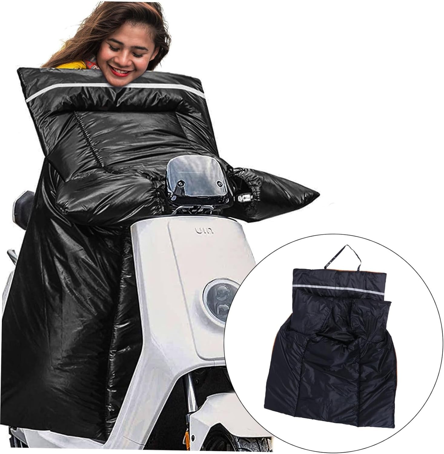 Rug Warm Comforter Windproof Quilt Riding for Motorcycle Wind Cover Riding Motorcyle Leg Blanket Motorcycle Knee Pads Motorbike Leg Apron Knee Blanket Pvc Lap Rug Blanket