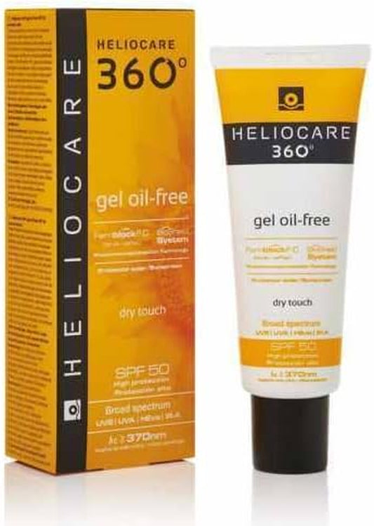 HELIOCARE 360 SPF 50 Air Gel 60Ml / Mineral Fluid 50Ml / Fluid Cream 50Ml / Oil-Free- Ge 50Mll (OIL FREE GEL 50ML)