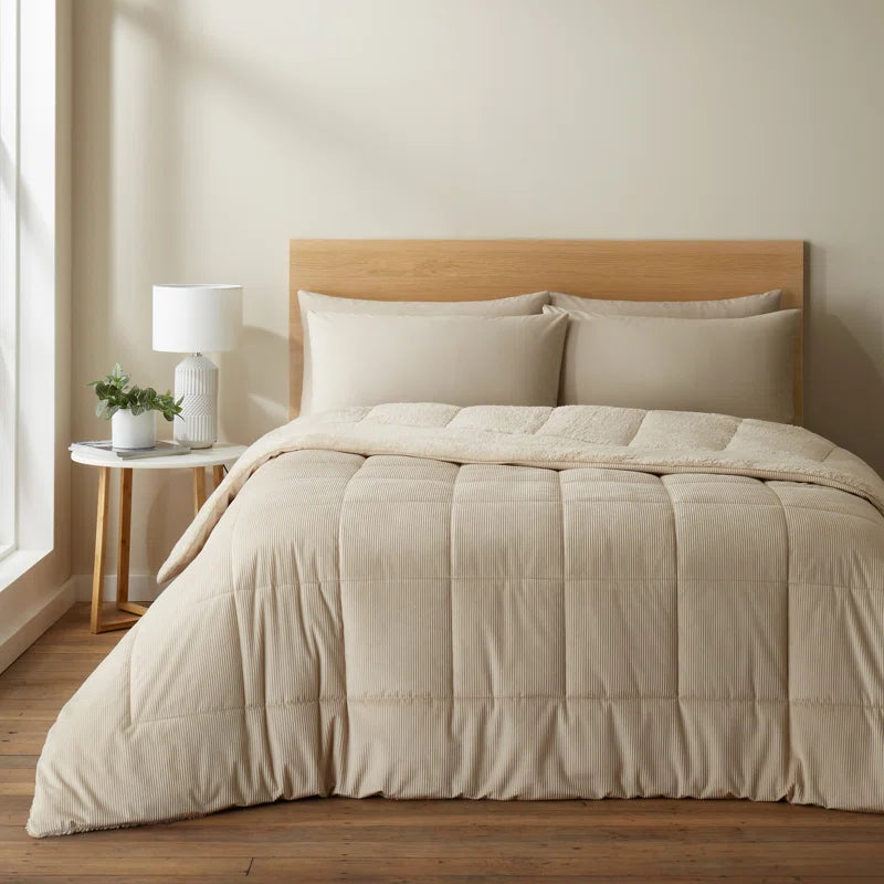 Cosy Cord Coverless Comforter Duvet