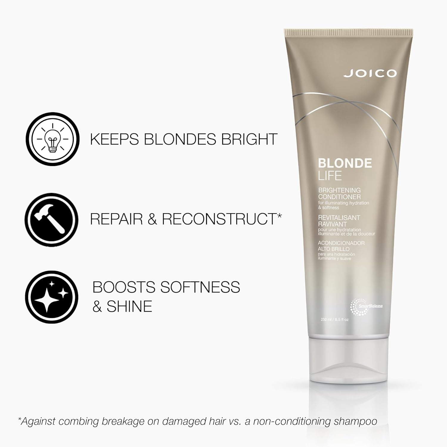 Blonde Life Brightening Conditioner for Unisex, Olive Green, 1 Count