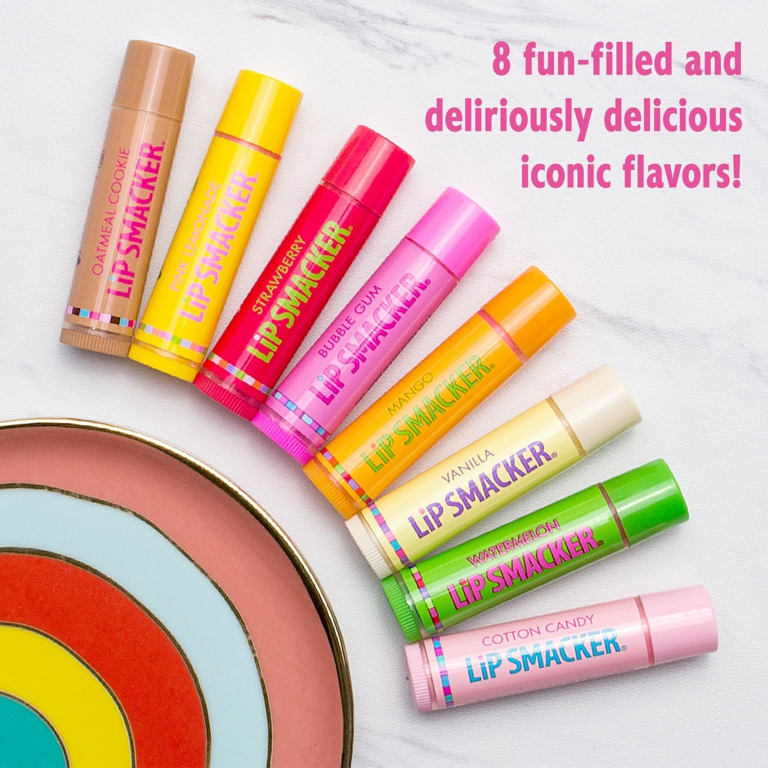 - Original Flavors Party Pack Lip Glosses - 8 Pieces (1.12 Oz./32 G)