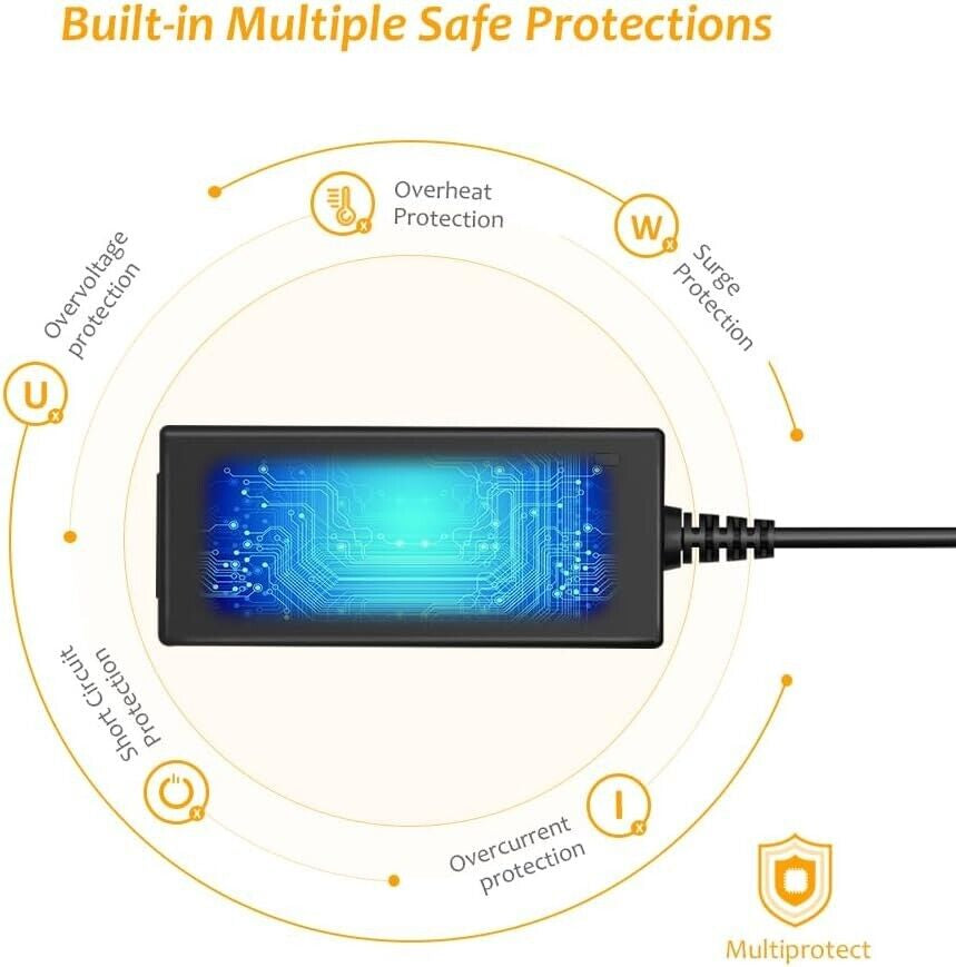 Zolt 45W Universal Power AC Adapter 5V 6V 7.5V 9V 12V 13.5V 15V 1A 2A 3A Power S