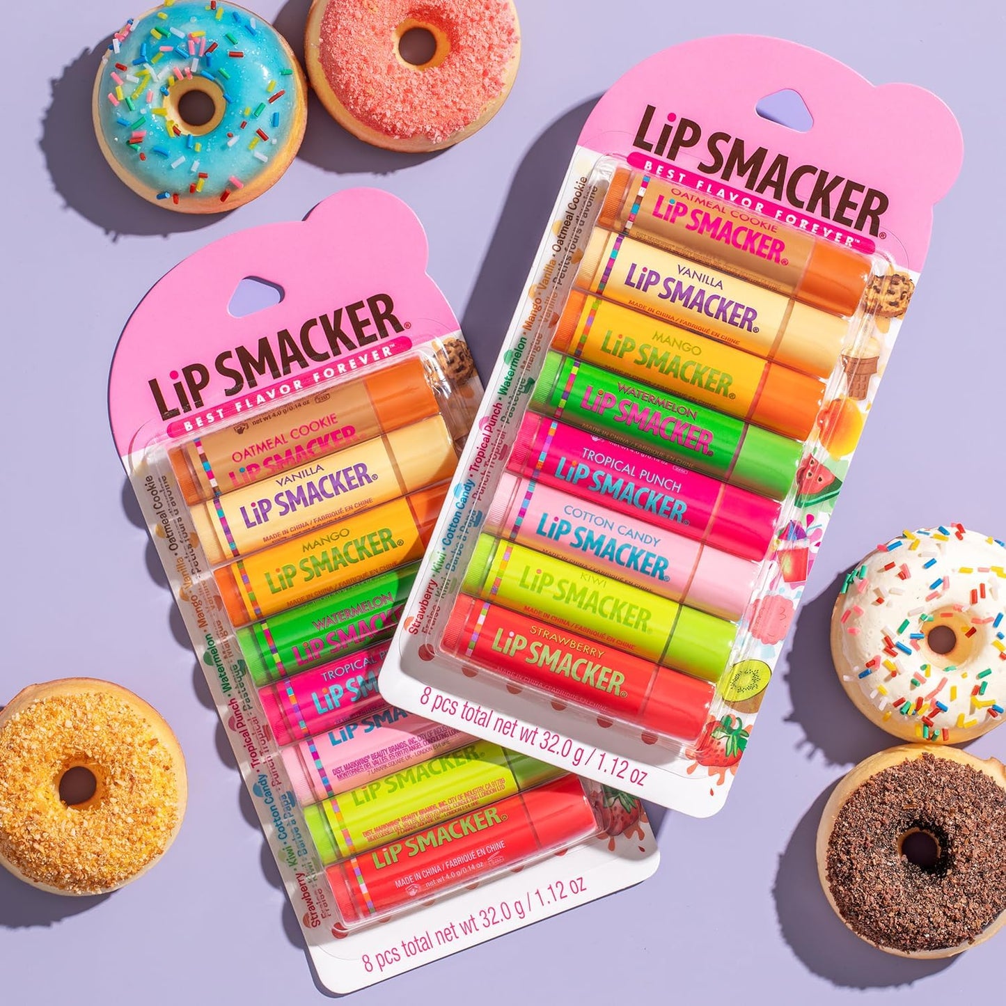 - Original Flavors Party Pack Lip Glosses - 8 Pieces (1.12 Oz./32 G)