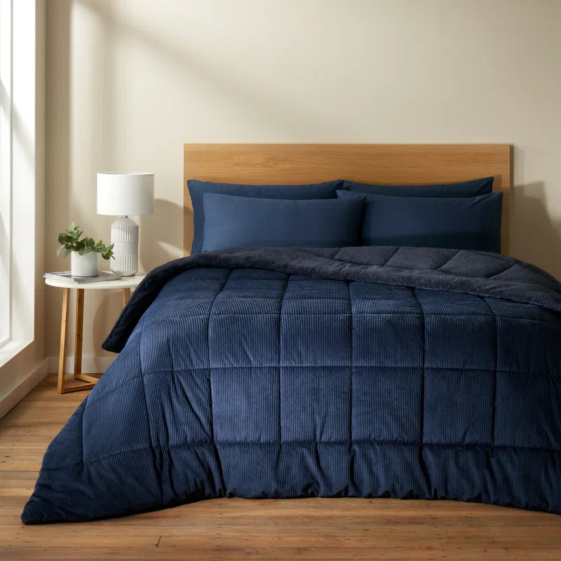 Cosy Cord Coverless Comforter Duvet