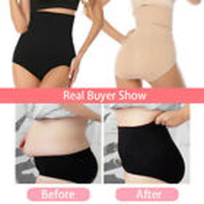 Womens Magic High Waist Slimming Underwear Knickers Briefs Firm Tummy Control