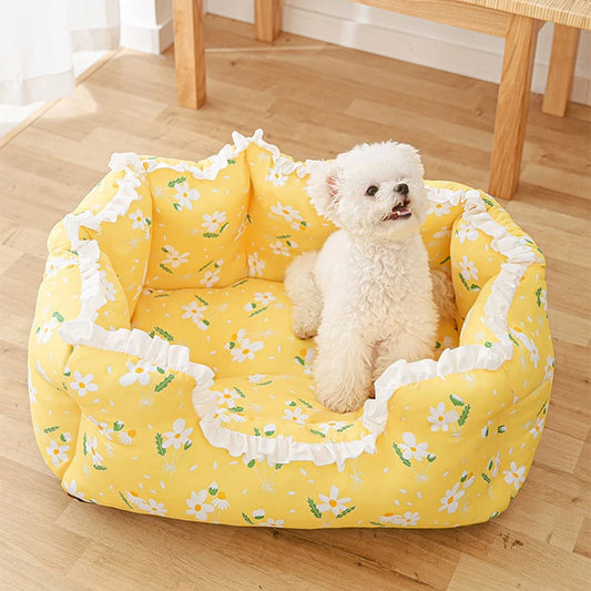 Summer Cat Bed House Kennel Dog Bed Dog Rug Cats Bed Small Dog House Cushion Sofa Bed Cat House Pet Bed Pet Tent