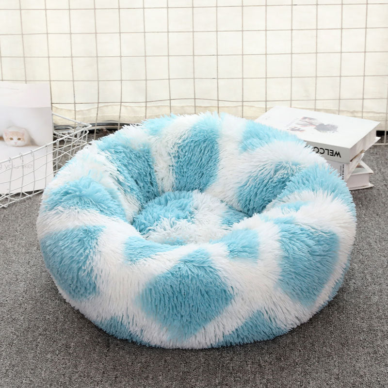 Cathouse Doghouse Large, Medium and Small Dogs Warm Plush round Pet Bed Dog Bed Cat Bed Dog Bed