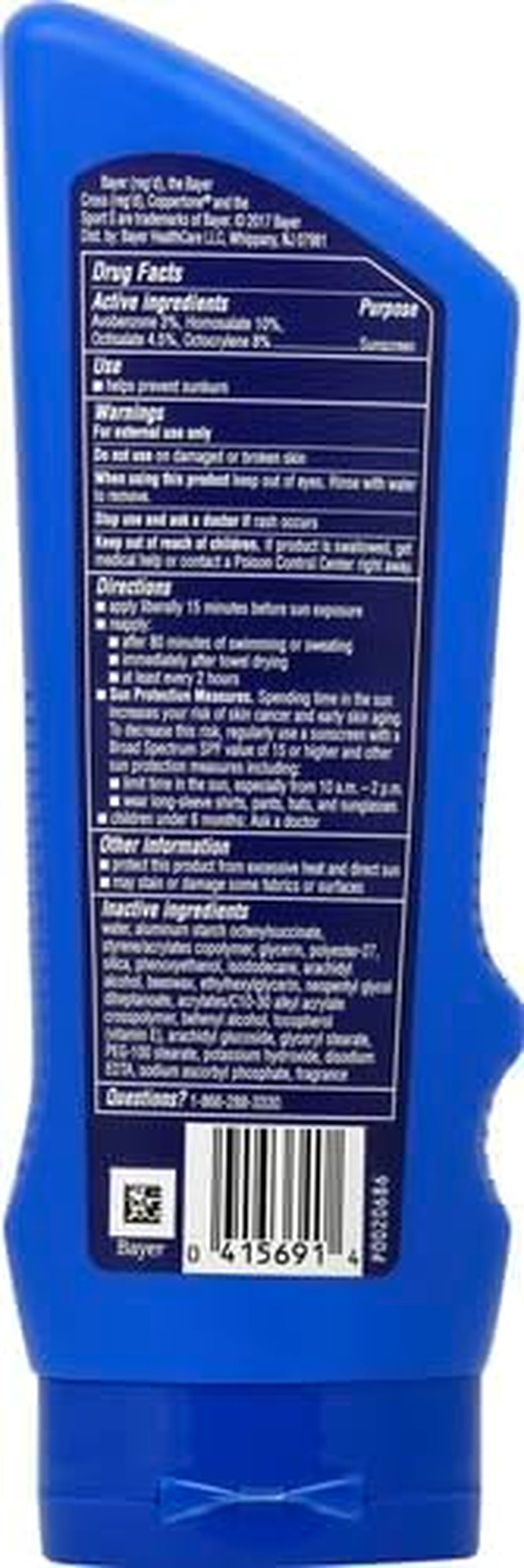 Sport Sunscreen Lotion SPF 50, 8Oz