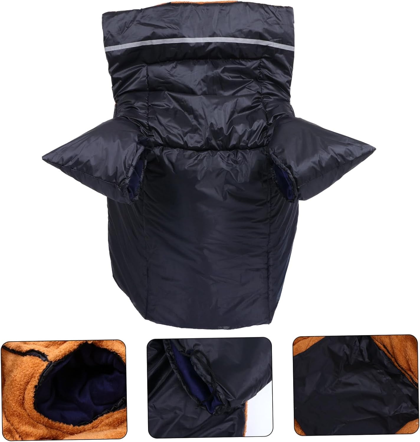 Rug Warm Comforter Windproof Quilt Riding for Motorcycle Wind Cover Riding Motorcyle Leg Blanket Motorcycle Knee Pads Motorbike Leg Apron Knee Blanket Pvc Lap Rug Blanket