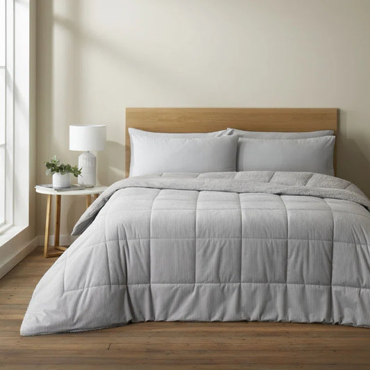 Cosy Cord Coverless Comforter Duvet