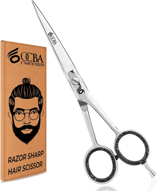 Professional 6" Hairdressing Scissor Sharp Hair Cutting Scissors for Barbers Hairdressers & Stylists Beard & Haircut Scissors for Men & Women (Classic Scissor)