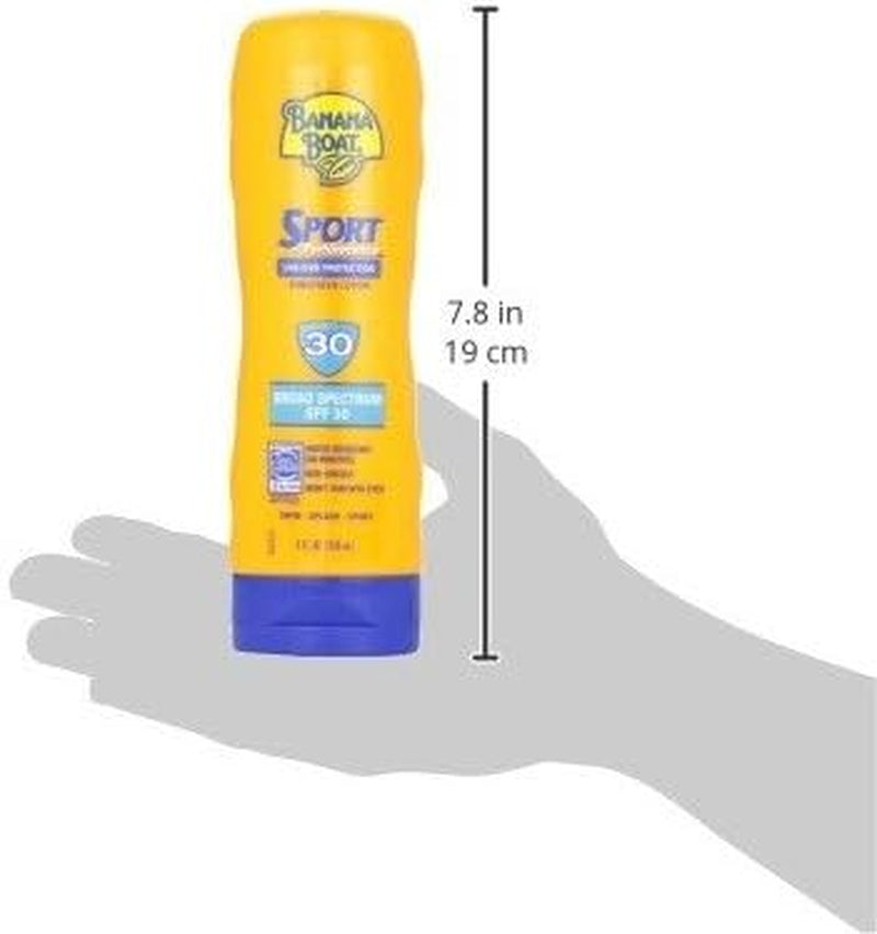 Sport Performance Lotion Sunscreens with Powerstay Technology SPF 30, 8 Ounces by