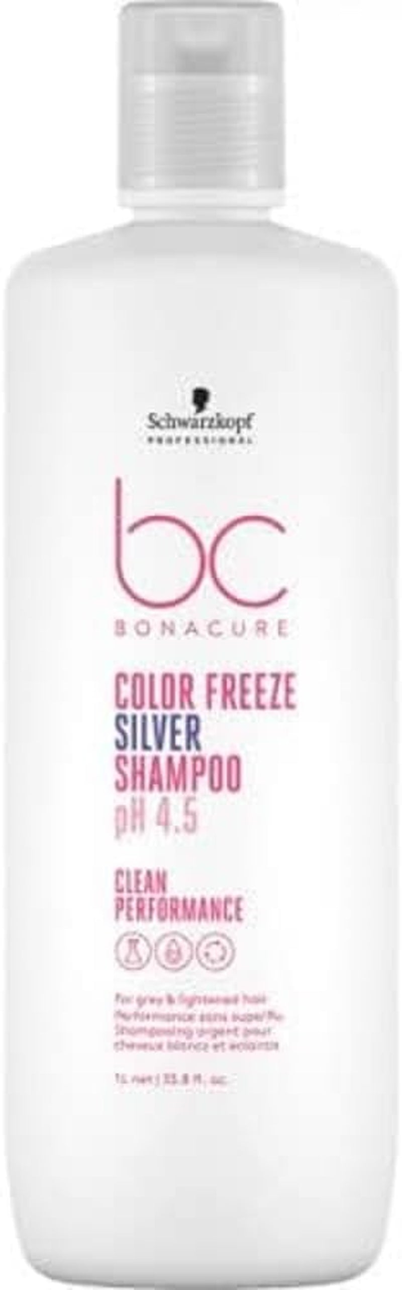 Bonacure PH 4.5 Color Freeze Silver Shampoo, 1000 Ml