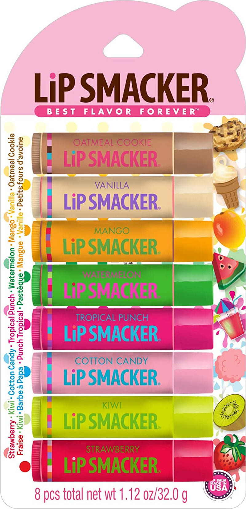 - Original Flavors Party Pack Lip Glosses - 8 Pieces (1.12 Oz./32 G)