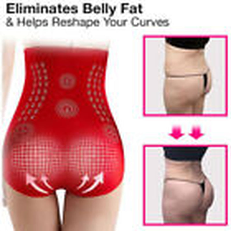 Women High Waist Slimming Tummy Control Knickers Body Shaper Briefs Underwear